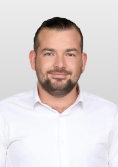 Gombár Dávid portréja